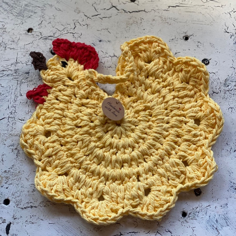 1 New Chicken Pot Holder Bundle 2 for $25.00